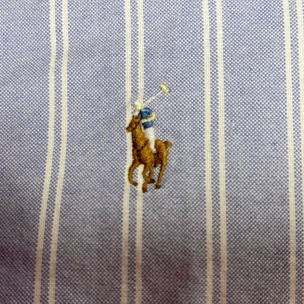 Excellent used condition men’s 18 neck Ralph Lauren striped button up - Picture 6 of 6